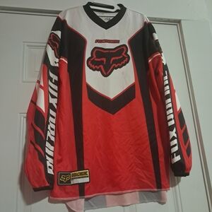 Fox Racing Red and Black Jersey